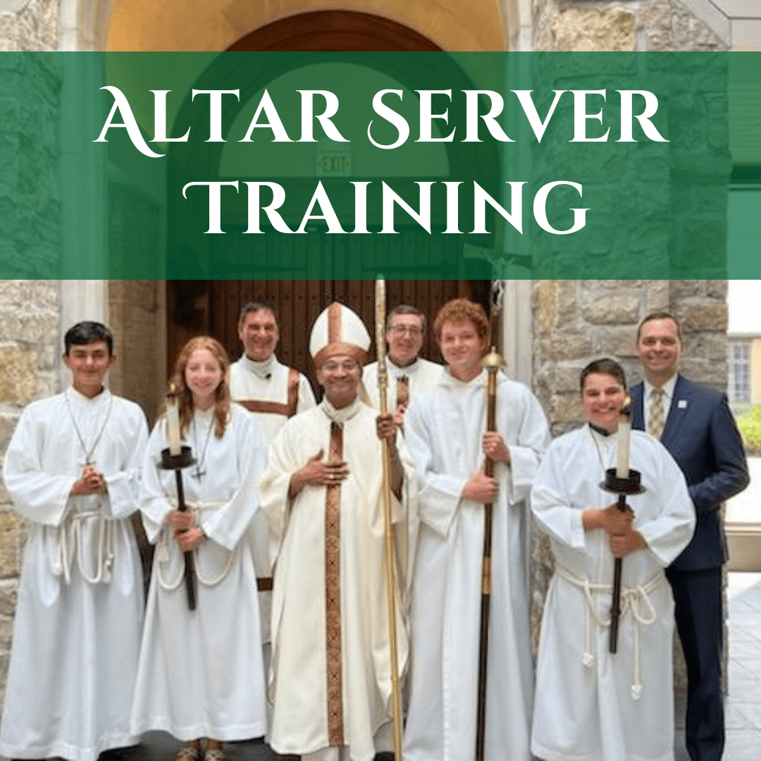 Altar Server Training Oct St Brigid Of Kildare Church